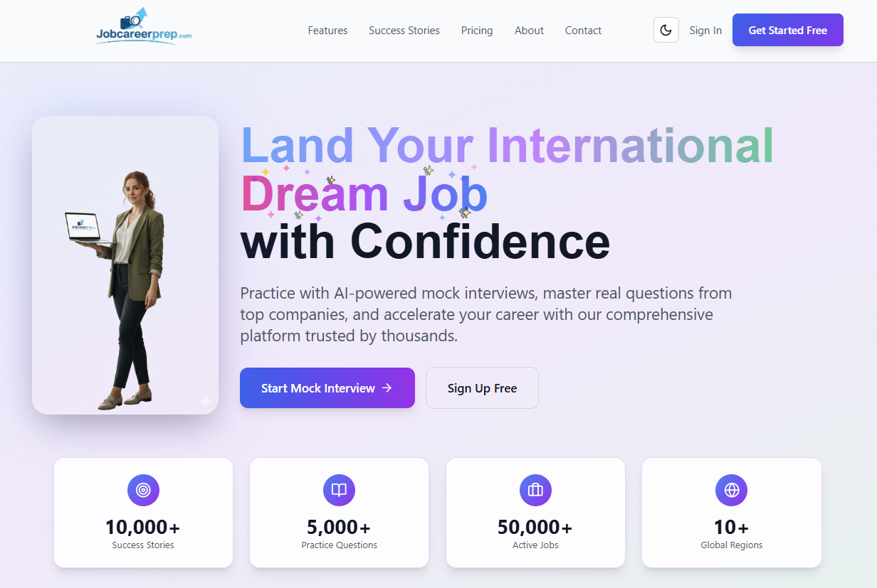 Job Career Preparation screenshot